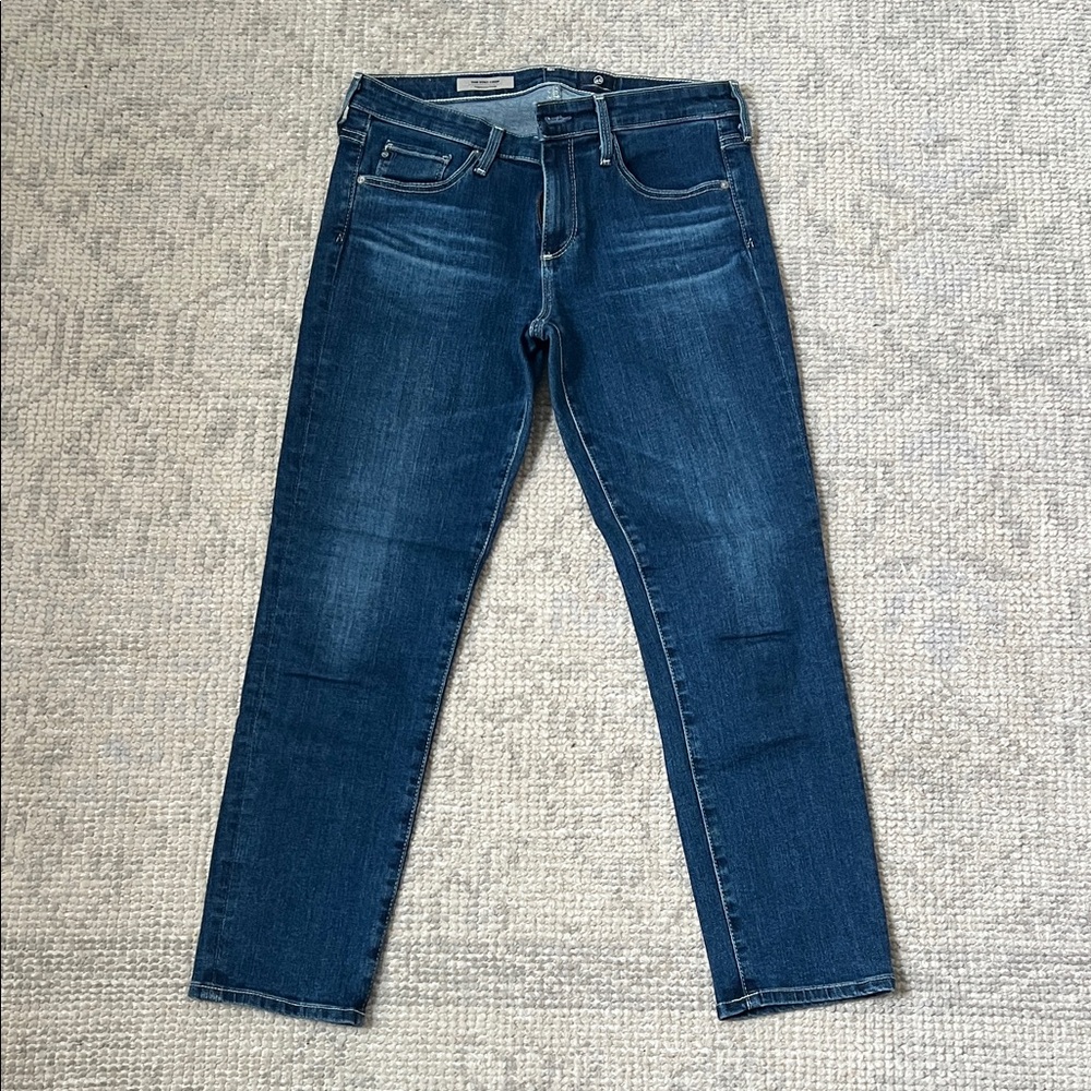 AG “The Stilt Crop” cigarette cropped jeans size 27